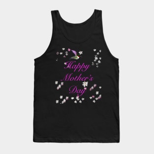 The best Mother’s Day gifts 2022, Happy Mother’s Day With  Humming bird and flowers Tank Top